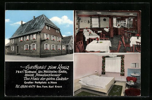 Grißheim ansichtskarte - grißheim,,