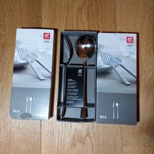 Spaghetti Pasta Besteck Zwilling Bela Gabel & Löffel Set 2-teilig Edelstahl Neu