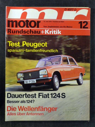 Motor rundschau juni 1970 - rundschau,