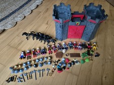 PLAYMOBIL 4440 - RITTERBURG TRAGBAR + FIGUREN UND ZUBEHÖR