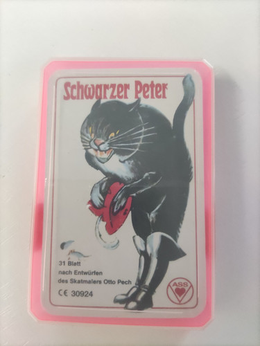 Schwarzer peter kartenspiel - peter,