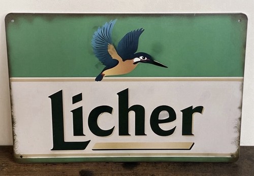 Licher bier blechschild 20x30 - blechschild,