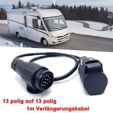 Anhängerkabel 1m 13 auf 13