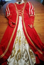 Prinzessin Kinder Ca. Gr. 158/164 Karneval Fasching Kinderprinzessin Samtstoff