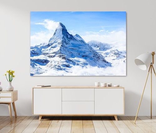 Acrylglas bild matterhorn wand - matterhorn,