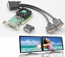 PCI LOW PROFILE GRAFIKKARTE