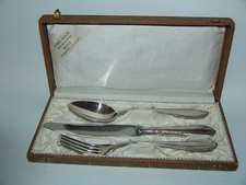 Besteck Deetjen für 1 Person incl.Box OHNE GRAVUR  100 er versilberung 