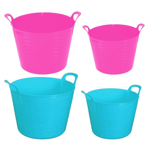 Gartenset himmelblau rosa 2 - gartenset,