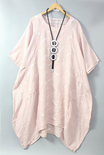 Moonshine leinen kleid - ,