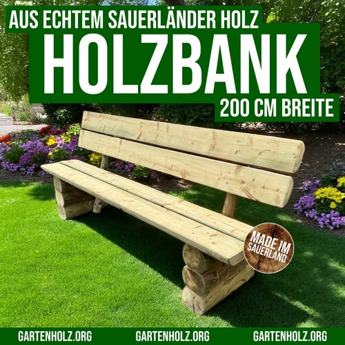 Gartenbank sitzbank holzbank - gartenbank,