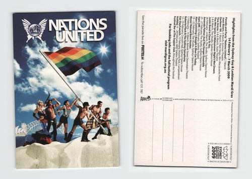 Postkarte 2009 sydney - -, gay