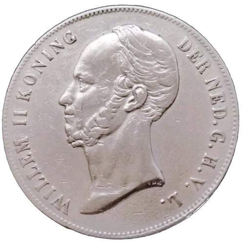Niederlande gulden 1848 - 1/2,