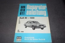 Reparaturanleitung Reparaturhandbuch Audi 80 B2 Typ 81 ab 1980 sehr gut