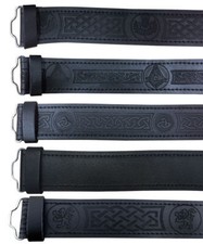 Schottisch schwarz leder - tc,