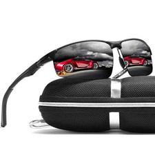 Aluminium herren sonnenbrille - aluminium,