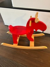 IKEA Schaukel ELCH Rot/Holz