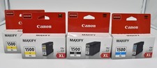 4x Canon MAXIFY 1500 XL