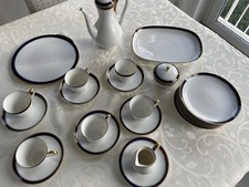 Kobaltblau Kaffeeservice