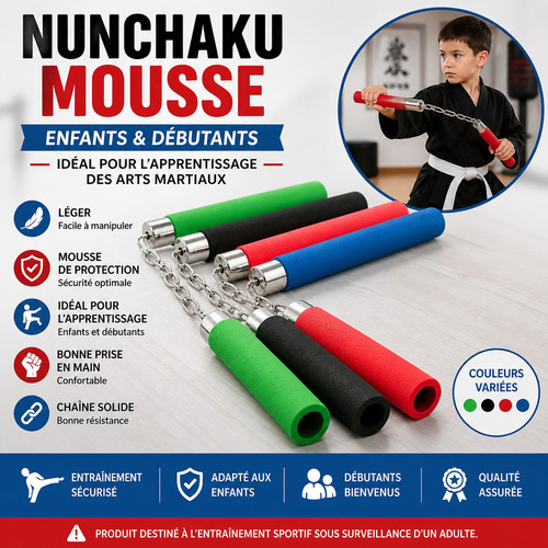 Nunchaku schaumstoff kinder - nunchaku,