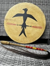 Indianer Schamanentrommel mit Schlägel, 50 cm, toller Klang, hochwertig, NEU