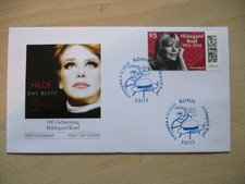 Ersttagsbrief hildegard knef - hildegard,