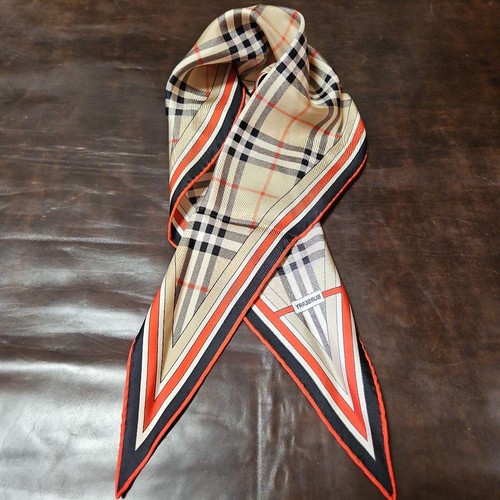 Burberry karo seidentuch - karo,
