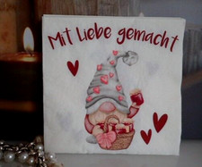 10 Servietten Wichtel Zwerg