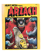 Heavy Metal presents Arzach Moebius Comic 70er Retro Vintage Nostalgie rar