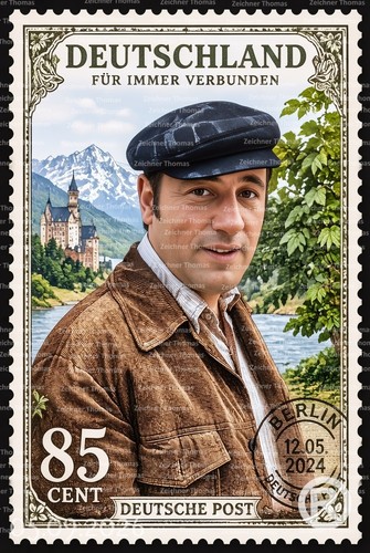 Manfred krug 7425 - manfred, postkarte