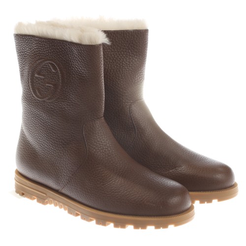 Gucci winterboots eur braun - winterboots,
