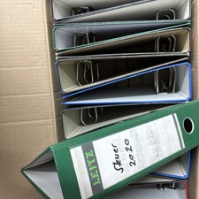 Aktenordner gebraucht div. Marken, 7 Stck 50mm & 17 Stck 75 mm breit