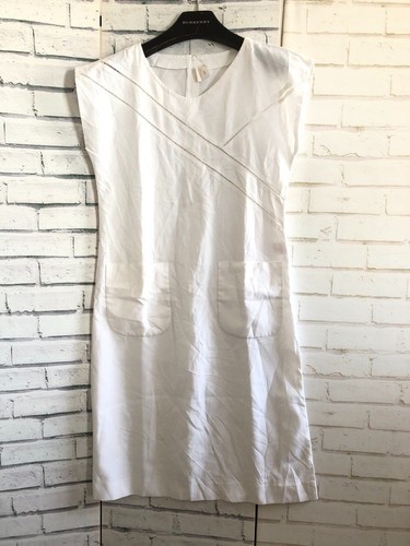 Kleid vintage 60er weiß mod - vintage,