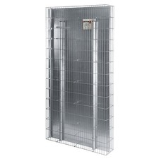 bellissa Lärmschutz-Gabione pronto / Rundpfosten 102,5 x 23,5 x 195 cm Pfosten n