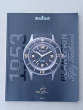 Blancpain - Lettres Uhren Katalog-Buch Fifty Fathoms 1953- NEU