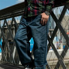 Herren Lockere Jeans Weites