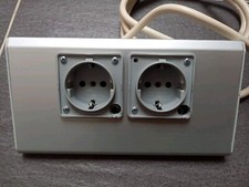 Einbausteckdose  Berker Steckdosenleiste 2-fach Küche  Aufbausteckdose