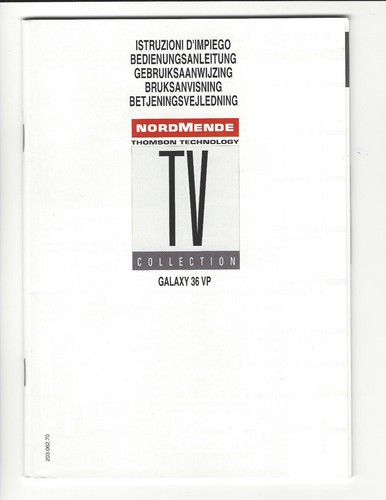 Nordmende galaxy vp - 36,