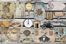 8 A4 Scrapbook Papier Karten