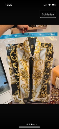 Versace vintage seidenhemd - vintage,