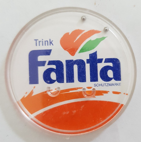 Werbung reklame fanta spiel - werbung, :