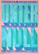 Poster Plakat - Kunsteis -