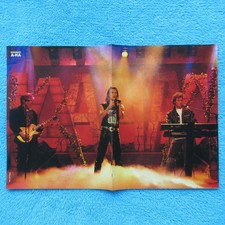 A-HA POSTER BRAVO 2 Seiten