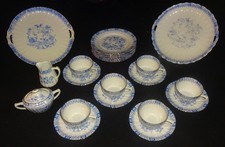 22-tlg. Kaffeeservice SELTMANN WEIDEN China Blau *Theresia* QUALITÄTSPORZELLAN