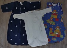 Schlafsack 3er Set Paket Baby Neugeborene Hans Natur Baby Club warm Ganzjahr Mix