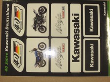 40 Jahre Kawasaki Dekor Aufkleber Sticker Ninja ZX-6R ZX-7R ZX-10R ZX12-R H2R H2