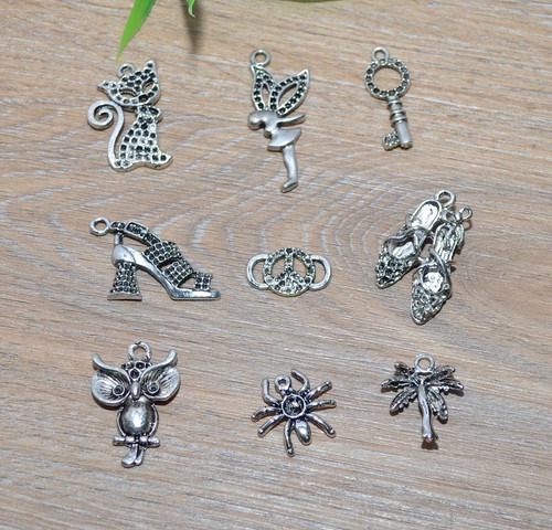 Set charms anhänger - 9,