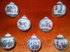 Hutschenreuther Mini - Weihnachtskugel Porzellan 1986 bis 1997 EINZELVERKAUF
