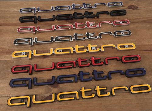 Quattro emblem für - quattro,