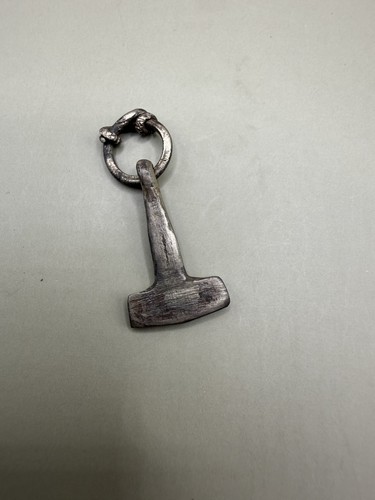 Wikingerzeit silber anhänger - ,