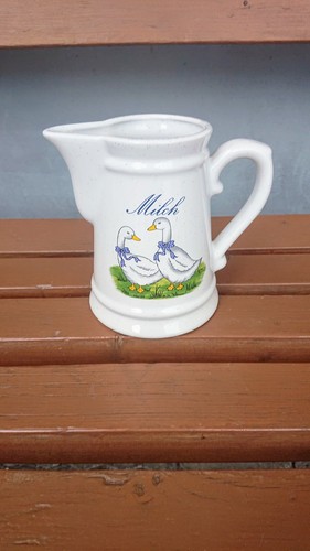 Gänse motiv milchkanne - gänse,